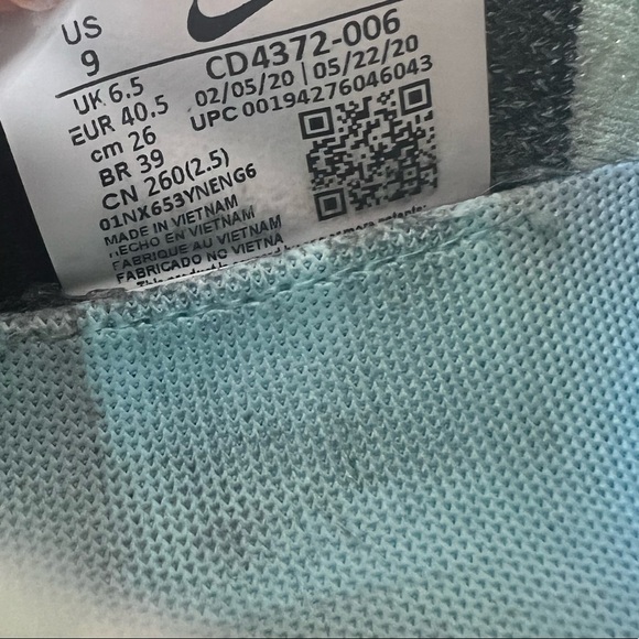 Nike React Infinity Run FK sneakers size 9 - Picture 10 of 10